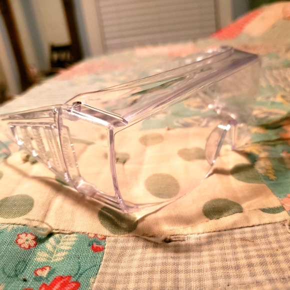 Large Clear Safety Glasses - Picture 1 of 5